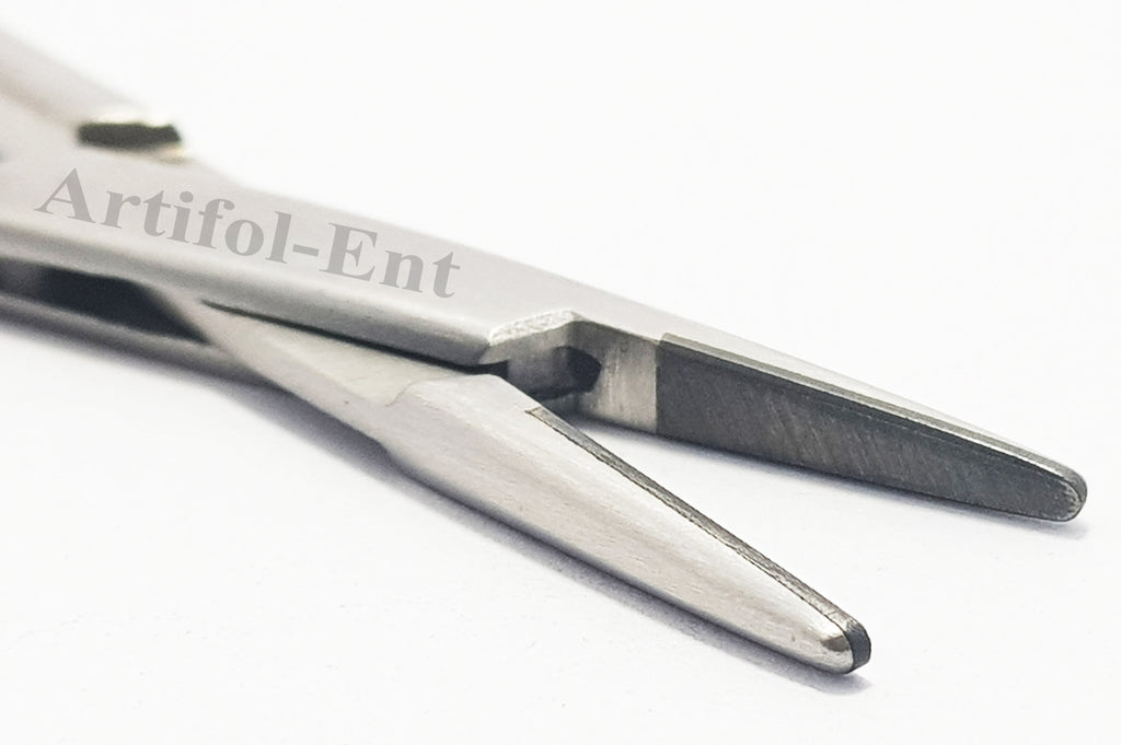 TC Halsey Needle Holder 13 cm (5") – Plain Tip Needle Driver with Tungsten Carbide Jaws | Surgical & Dental Suturing Instrument | 3 Pcs # 132910138