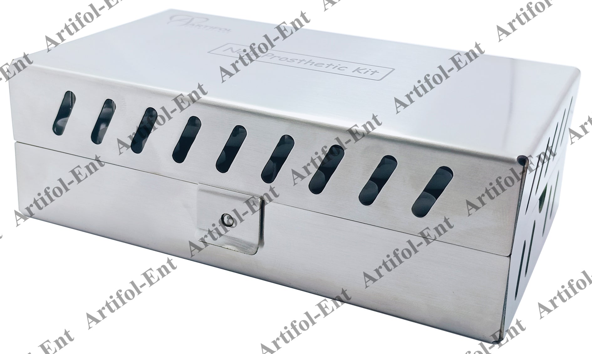 28-Piece Dental Implant Universal Prosthetic Kit with Adjustable Ratchet & Screwdrivers, Torque Wrench Set – Fully Autoclavable, 0-50Ncm | Secure & Remove Implant Restorations # OS1060