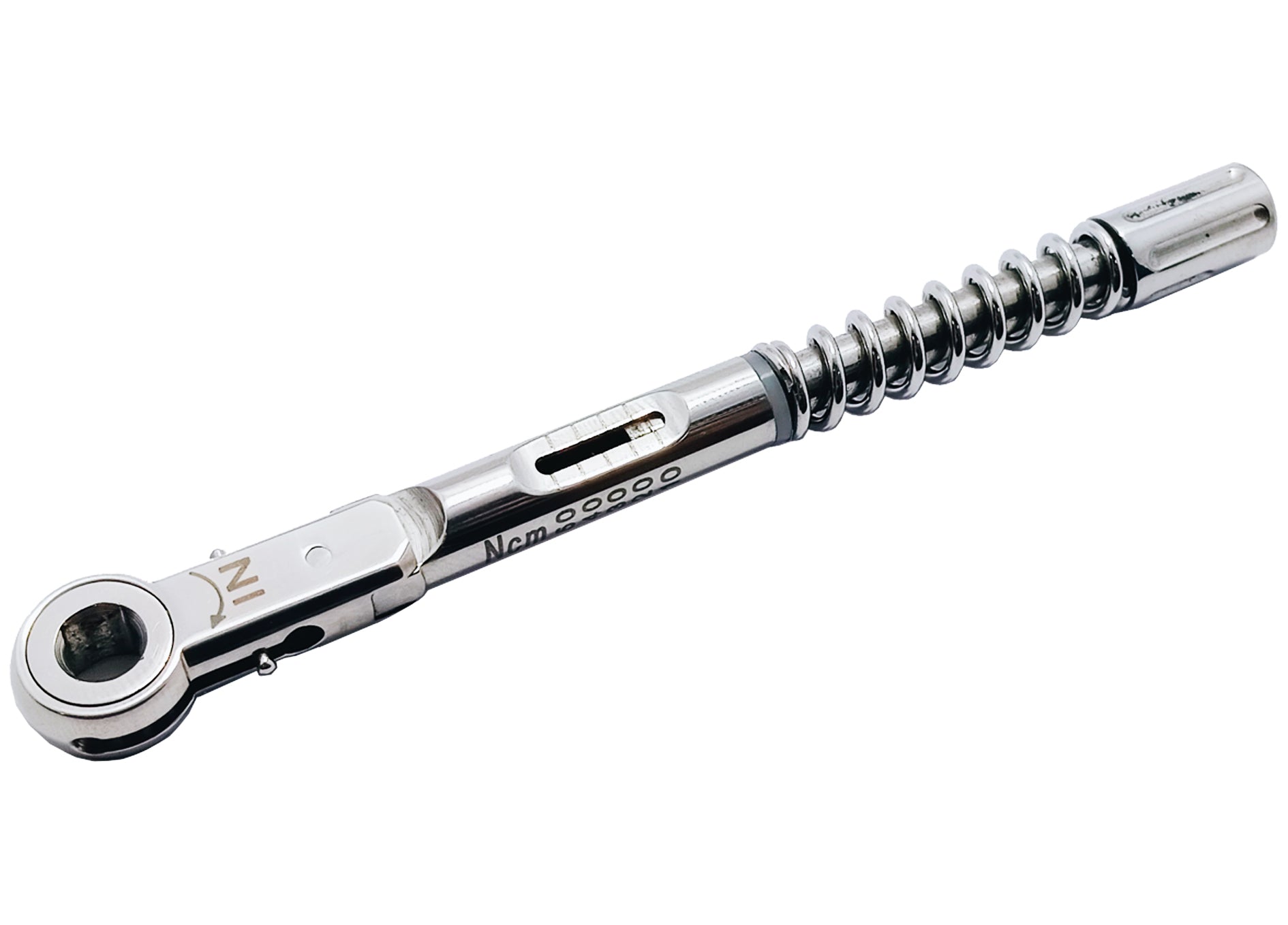 Universal Torque Wrench Hex Shape 10–50 Ncm Ratchet Tool | Precision Adjustable Torque Driver | Stainless Steel Construction | Reusable, Autoclavable & Durable Professional Instrument #OS1072