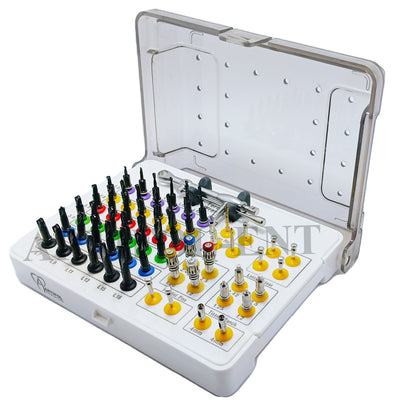 ARTIFOL Dental 55-Piece Implant Guide Kit – Fully Guided System for Implants & Prosthetics with 0–70 Ncm Torque Wrench (OS1053)