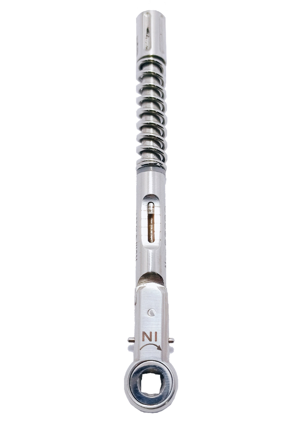 Universal Torque Wrench Hex Shape 10–50 Ncm Ratchet Tool | Precision Adjustable Torque Driver | Stainless Steel Construction | Reusable, Autoclavable & Durable Professional Instrument #OS1072