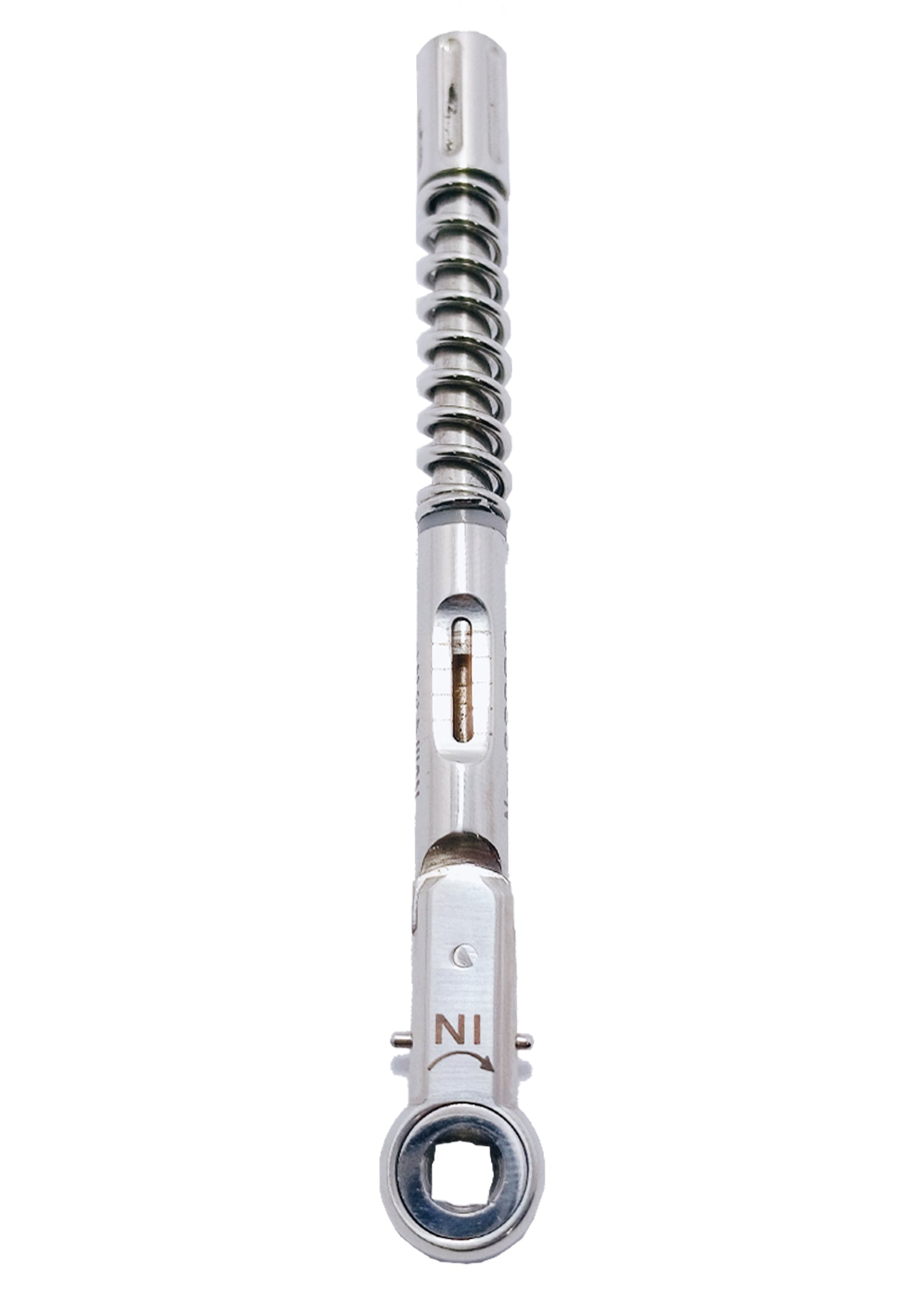 Universal Torque Wrench Hex Shape 10–50 Ncm Ratchet Tool | Precision Adjustable Torque Driver | Stainless Steel Construction | Reusable, Autoclavable & Durable Professional Instrument #OS1072