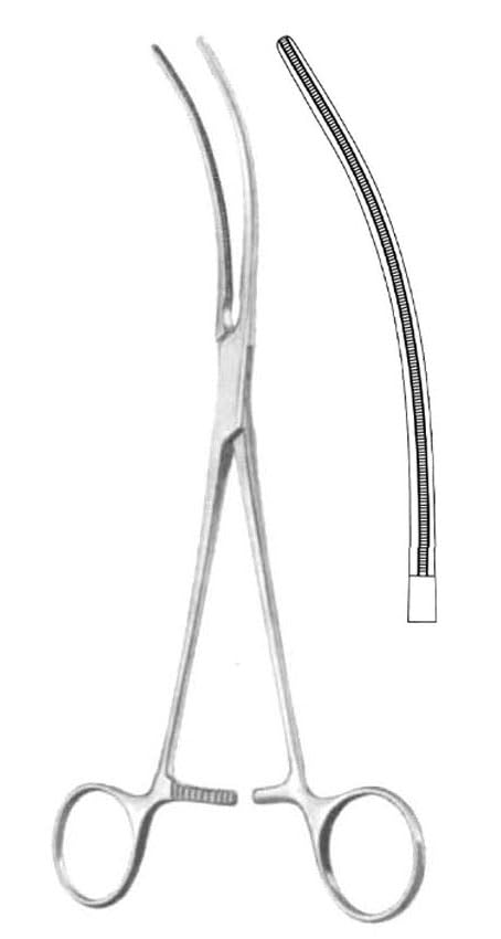 De Bakey Artery Forceps 31 cm (12.5") – Debakey Atraumatic Jaws Vascular Surgical Clamp | Stainless Steel Hemostatic Instrument