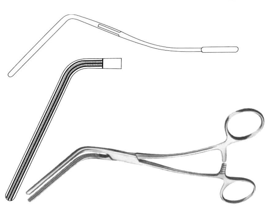 Morris DeBakey Artery Forceps 20 cm (8") – Atraumatic Jaws Surgical Clamp | Precision Vascular Forceps