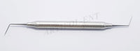 Set d’instruments d’endodontie dentaire – Kit de digue en caoutchouc avec pince à collerette ivoire, poinçon, pince, excavateurs endodontiques et sondes exploratrices endodontiques