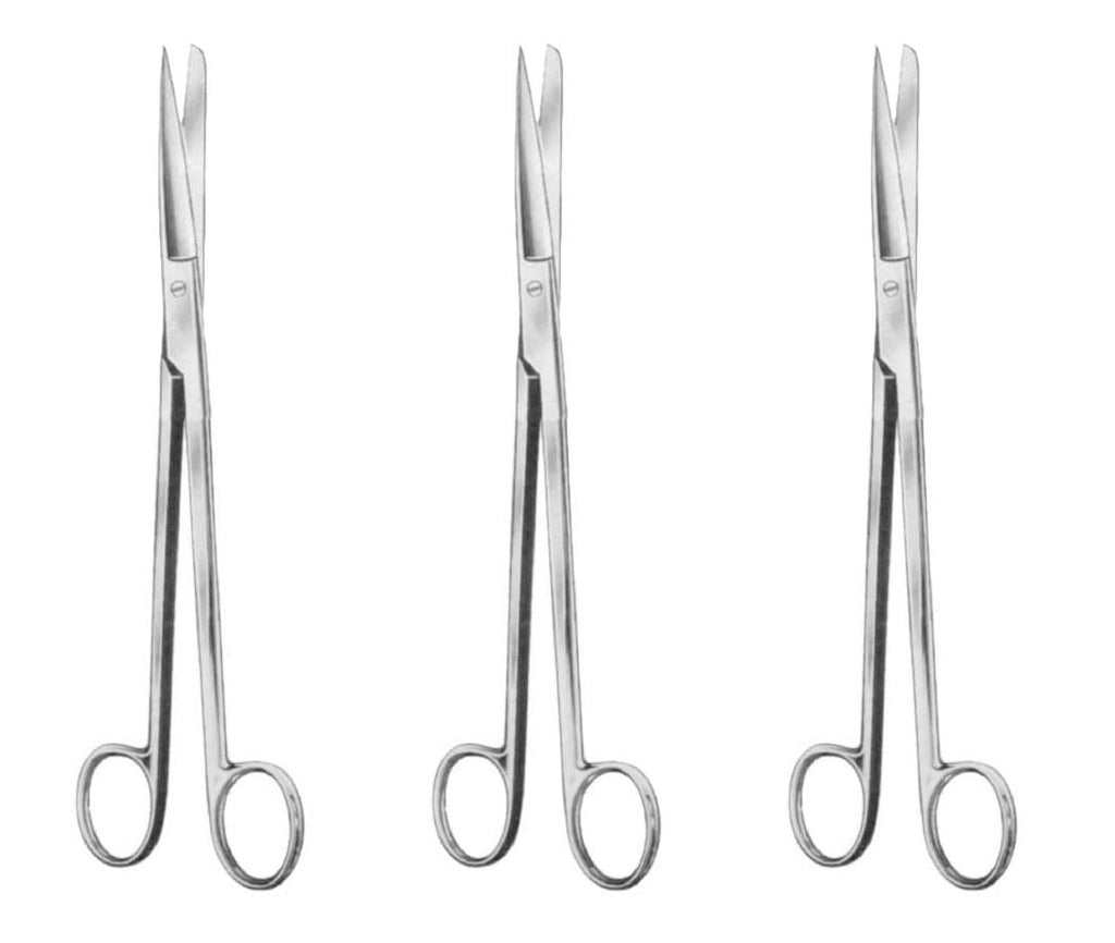 Sims Uterine Scissors Straight 9" (23 cm) Blunt/Sharp – Gynecology Surgical Instrument | Stainless Steel Precision Scissors #‎113910122