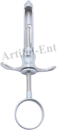 3-Piece Dental Syringes – 1.8 ml Aspirating Injector | One-Ring Design with Finger Rests for Precise Control & Comfort | Reusable & Autoclavable