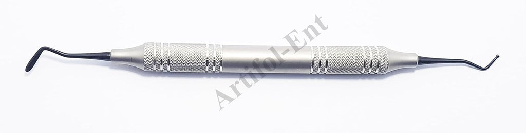 Large Placing/Condensing Composite Filling Instrument Set – 3-Piece Dental Kit | Titanium Black-Coated Tips, Non-Stick Finish, Ergonomic Hollow Handles #TNCIPCL