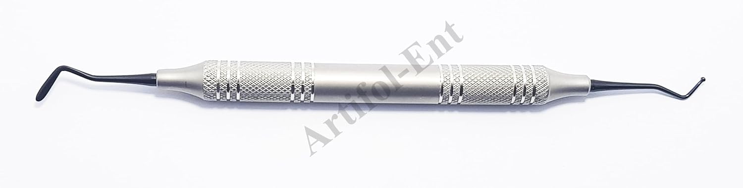 Large Placing/Condensing Composite Filling Instrument Set – 3-Piece Dental Kit | Titanium Black-Coated Tips, Non-Stick Finish, Ergonomic Hollow Handles #TNCIPCL