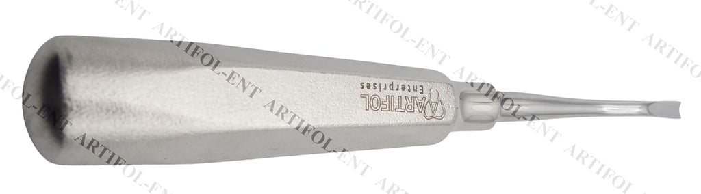 Elite Friedman Root Elevator 4mm Curved | High-Tensile AISI Surgical Stainless Steel | Master-Series Technical Edition | Engineered for Advanced Luxation and Precision Fragment Retrieval #E31F