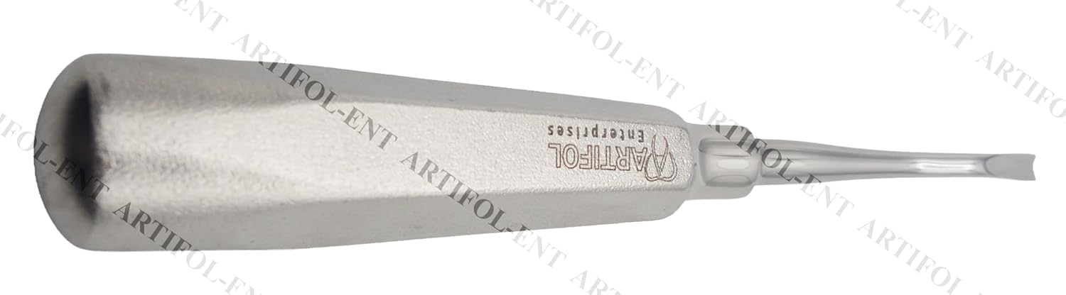 Elite Friedman Root Elevator 4mm Curved | High-Tensile AISI Surgical Stainless Steel | Master-Series Technical Edition | Engineered for Advanced Luxation and Precision Fragment Retrieval #E31F