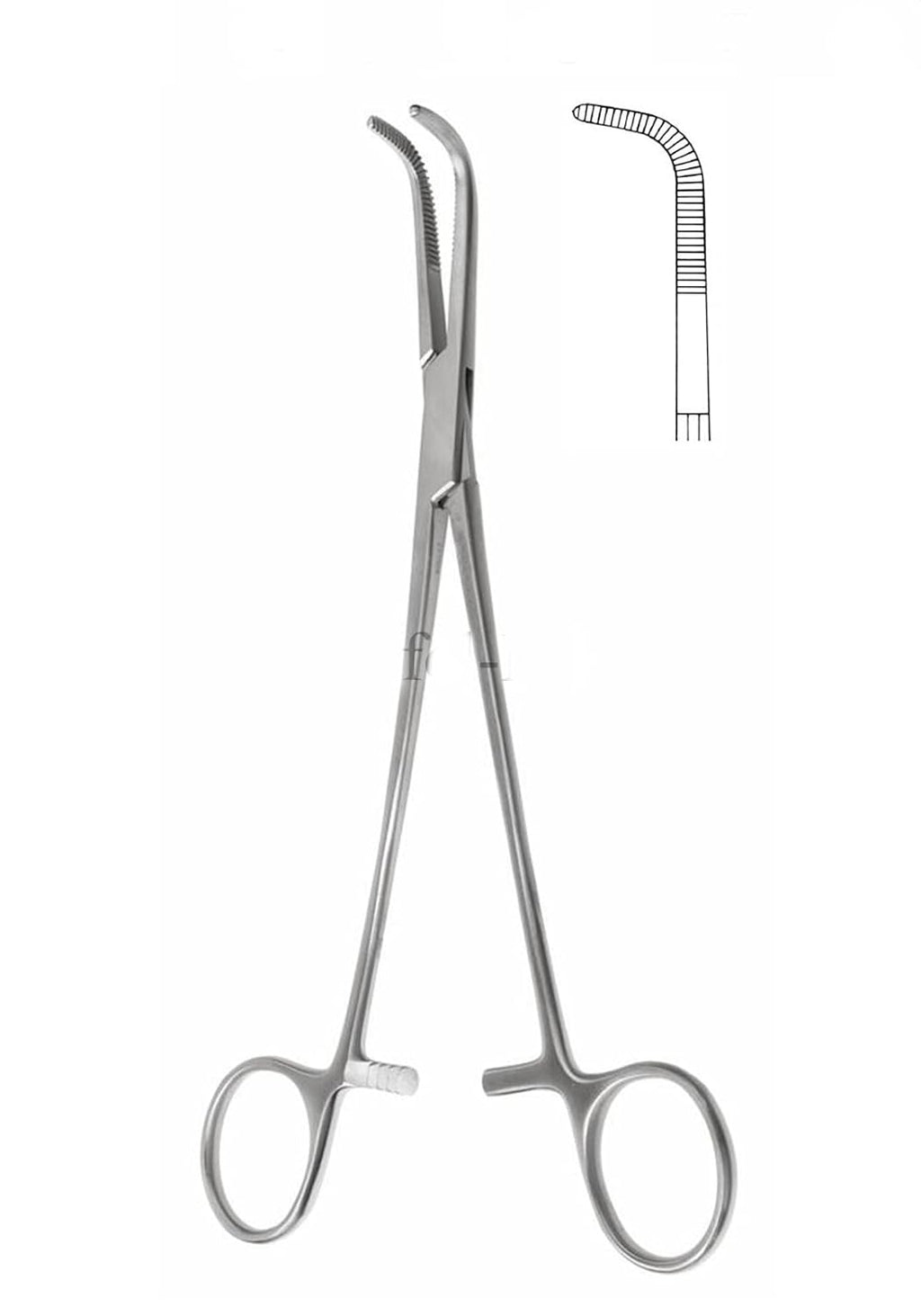 Kantrowitz Dissecting and Ligature Forceps 28 cm (11") – Thoracic Surgical Clamp | Stainless Steel Surgical Instrument