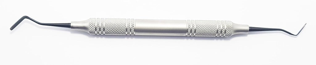 8A Gingival Retraction Cord Packer – Composite Filling Instrument Set (3 Pcs) | Titanium Black Coated Tips – TNPFI8A