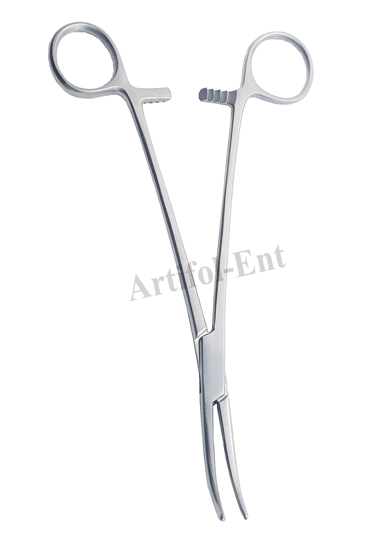 Schnidt Sawtell Tonsil Forceps – Fully Curved 19 cm (7.5”) Surgical Clamp (2 Pcs Set) #115910193