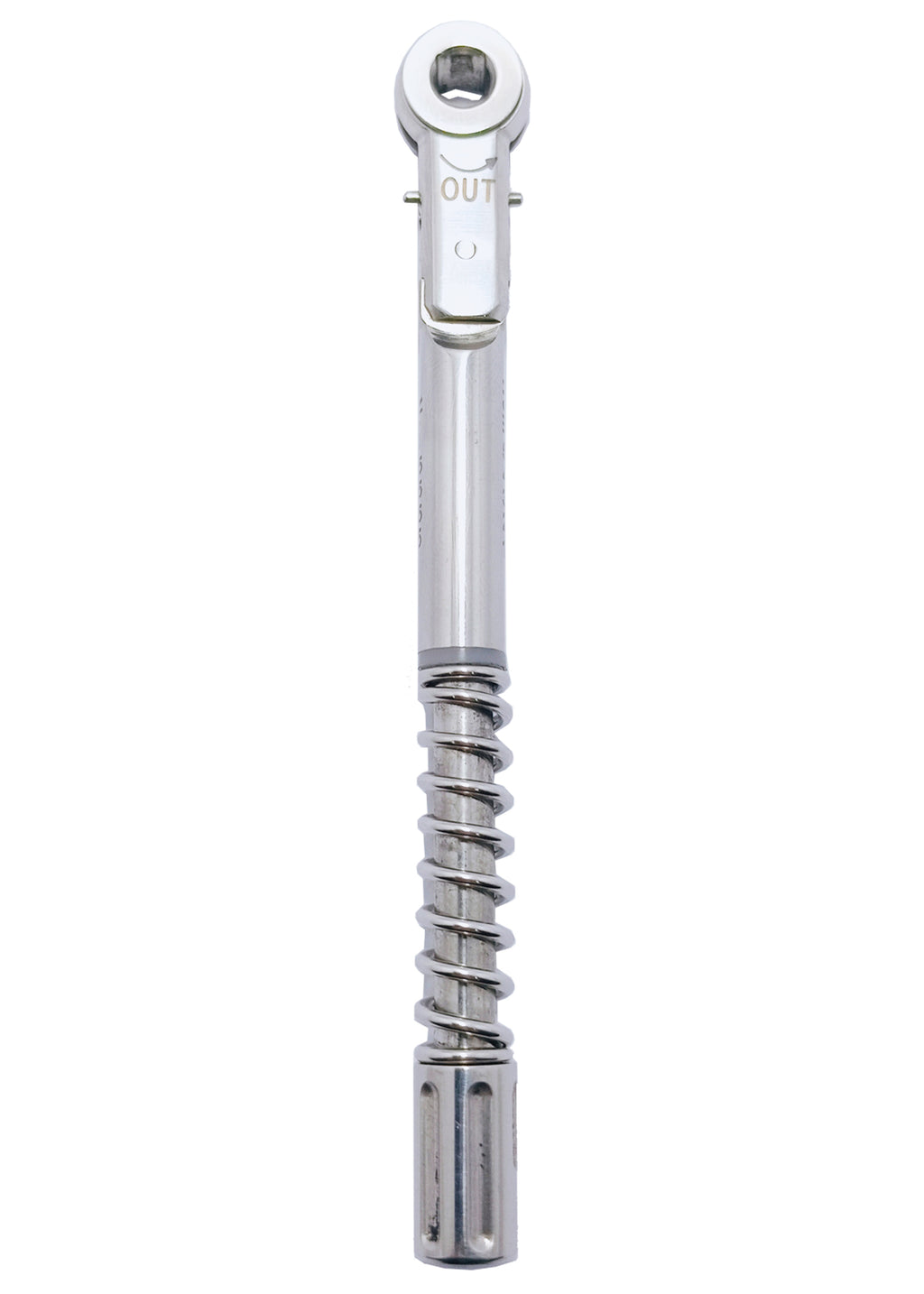 Universal Torque Wrench Hex Shape 10–50 Ncm Ratchet Tool | Precision Adjustable Torque Driver | Stainless Steel Construction | Reusable, Autoclavable & Durable Professional Instrument #OS1072