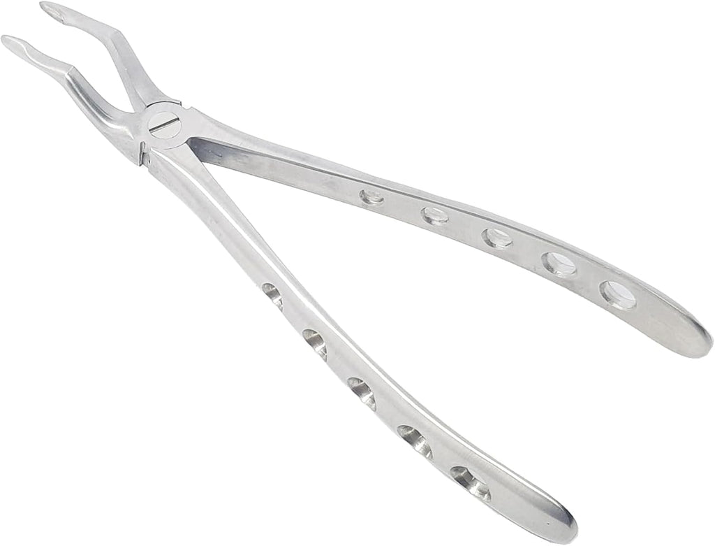 Upper Roots Extraction Forceps #51 (FX51) – Premium Stainless Steel Dental Extraction Instrument with Serrated Beaks | Reusable & Autoclavable
