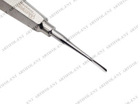 Jeu de 3 élévateurs luxants courbés 2,8 mm – Instruments d’élévation de précision en acier inoxydable | Embouts courbés extra-fins, contrôle précis et kit durable #EL3CSM