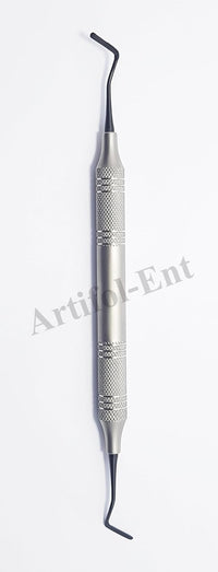4 Goldstin Flexy-Thin Composite Filling Instruments – 3 Pcs Set  Titanium Black-Coated Tips | Flexible Reversed & Flared Paddle Design | Ergonomic Hollow Handles | #TNCIGFT4
