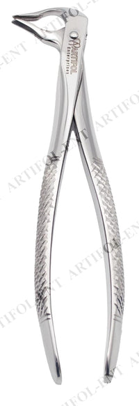 Extraction Forceps 74N – European Style | Slim-Beaked Lower Molar & Root Specialist | Premium Surgical Stainless Steel | High-Torque Precision Design #FAFX74N