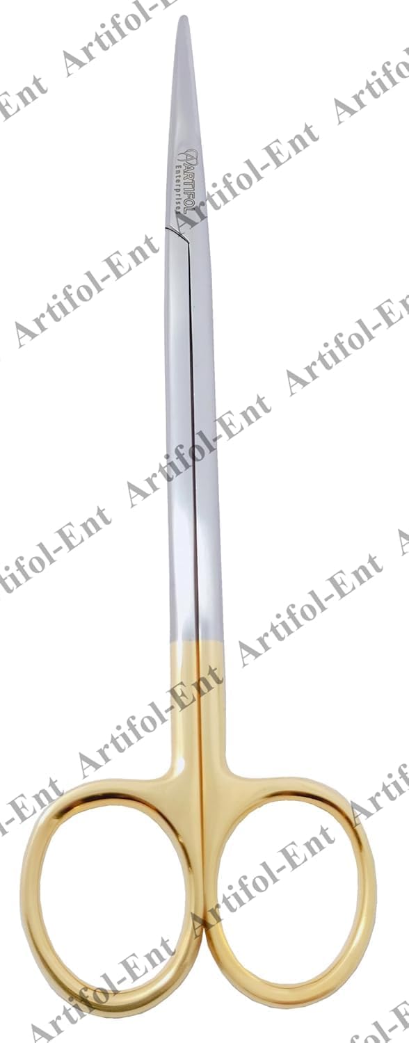 TC Metzenbaum Scissors – 18 cm Straight | Tungsten Carbide Reinforced Cutting Edges for Long-Lasting Sharpness | Stainless Steel Scissors | Durable, Reusable & Autoclavable #113910621