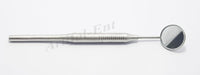 Dental Mouth Mirrors #5 – Pack of 12 Pcs with 2 Mirror Handles | Stainless Steel Dental Examination Mirrors | Reusable & Autoclavable Tools #‎MH6-1 & 122910333