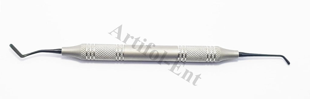 Rounded Plugger Tip Goldstin Flexy-Thin Composite Filling Instrument Set – 3 Pcs | Titanium Black-Coated Tips | Ergonomic Hollow Handle #TNCIGFT1