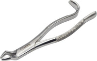 Extraction Forceps Thumb Hook 210H – Professional Dental Extraction Instrument | Precision Serrated Beaks, Thumb Hook Handle | Stainless Steel #F210H