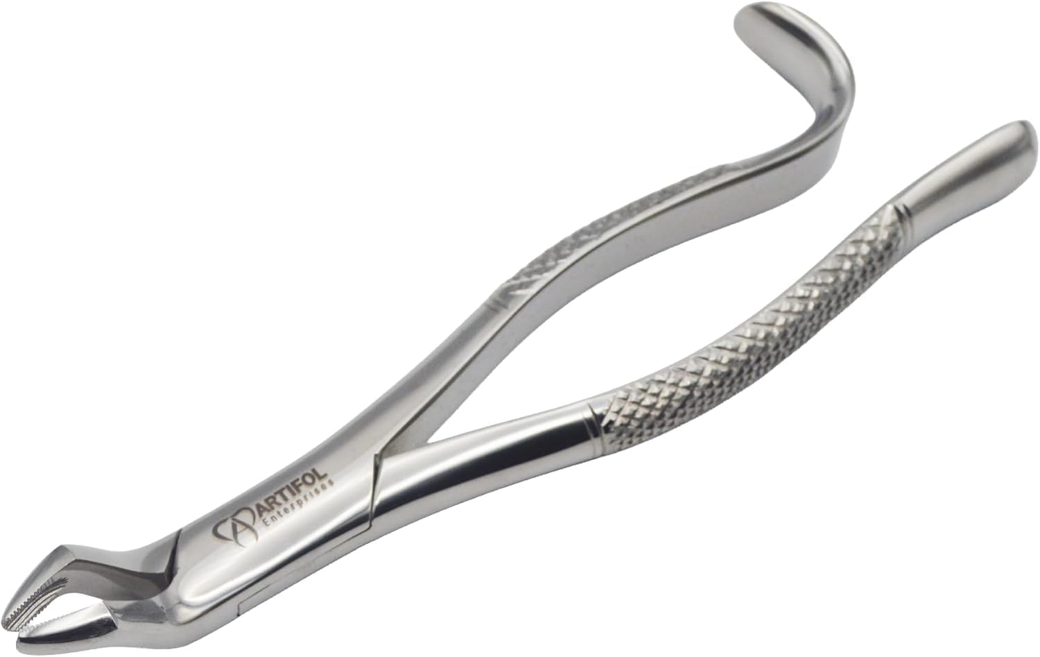 Extraction Forceps Thumb Hook 210H – Professional Dental Extraction Instrument | Precision Serrated Beaks, Thumb Hook Handle | Stainless Steel #F210H