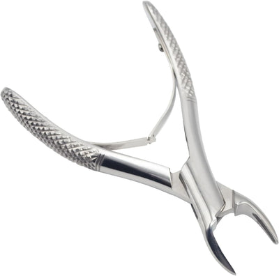 Pince d’extraction pédodontique 150K | Pince dentaire pédiatrique de précision | Bec fin, construction en acier inoxydable, poignée ergonomique et instrument réutilisable de qualité professionnelle n° F150K