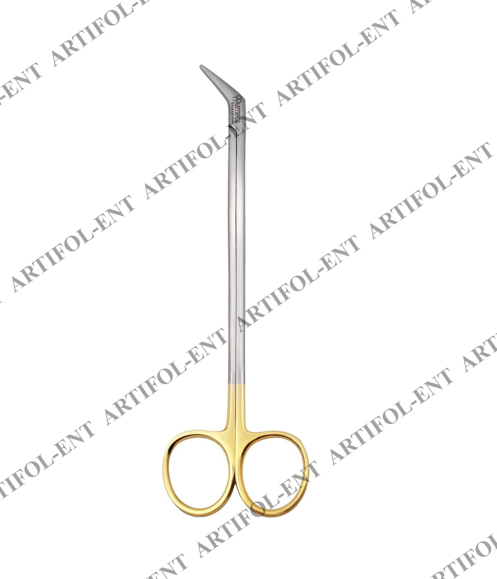 DeBakey Potts-Smith Scissors 18 cm (25°) – Precision Angled Surgical Scissors | Fine 25° Blades, Premium Stainless Steel, Ergonomic Grip | Reusable #113910636