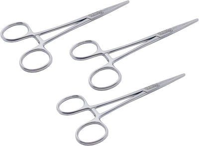 Bainebridge Arterienklemme – 15 cm gerade | 3-teiliges Set | Edelstahl | Autoklavierbar #115910200