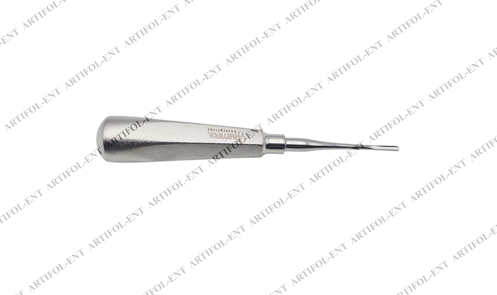 Elite Luxating Elevator 3.0mm Straight – High-Tensile AISI Surgical Stainless Steel | Master-Series Technical Edition | Superior PDL Disruption & Atraumatic Tooth Displacement #EL3SSM