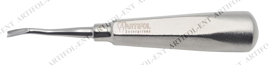 Elite Friedman Root Elevator 4mm Curved | High-Tensile AISI Surgical Stainless Steel | Master-Series Technical Edition | Engineered for Advanced Luxation and Precision Fragment Retrieval #E31F