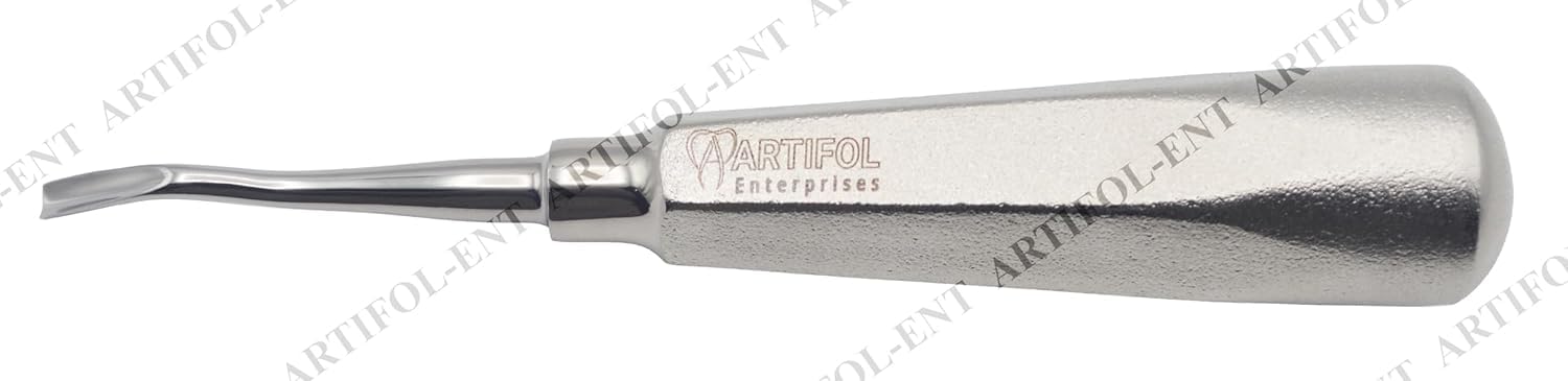 Elite Friedman Root Elevator 4mm Curved | High-Tensile AISI Surgical Stainless Steel | Master-Series Technical Edition | Engineered for Advanced Luxation and Precision Fragment Retrieval #E31F