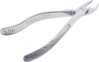 Upper Roots Serrated Extraction Forceps #76S – Dental Tooth Extraction Forceps | Surgical Grade Stainless Steel | Reusable & Autoclavable | FX76S