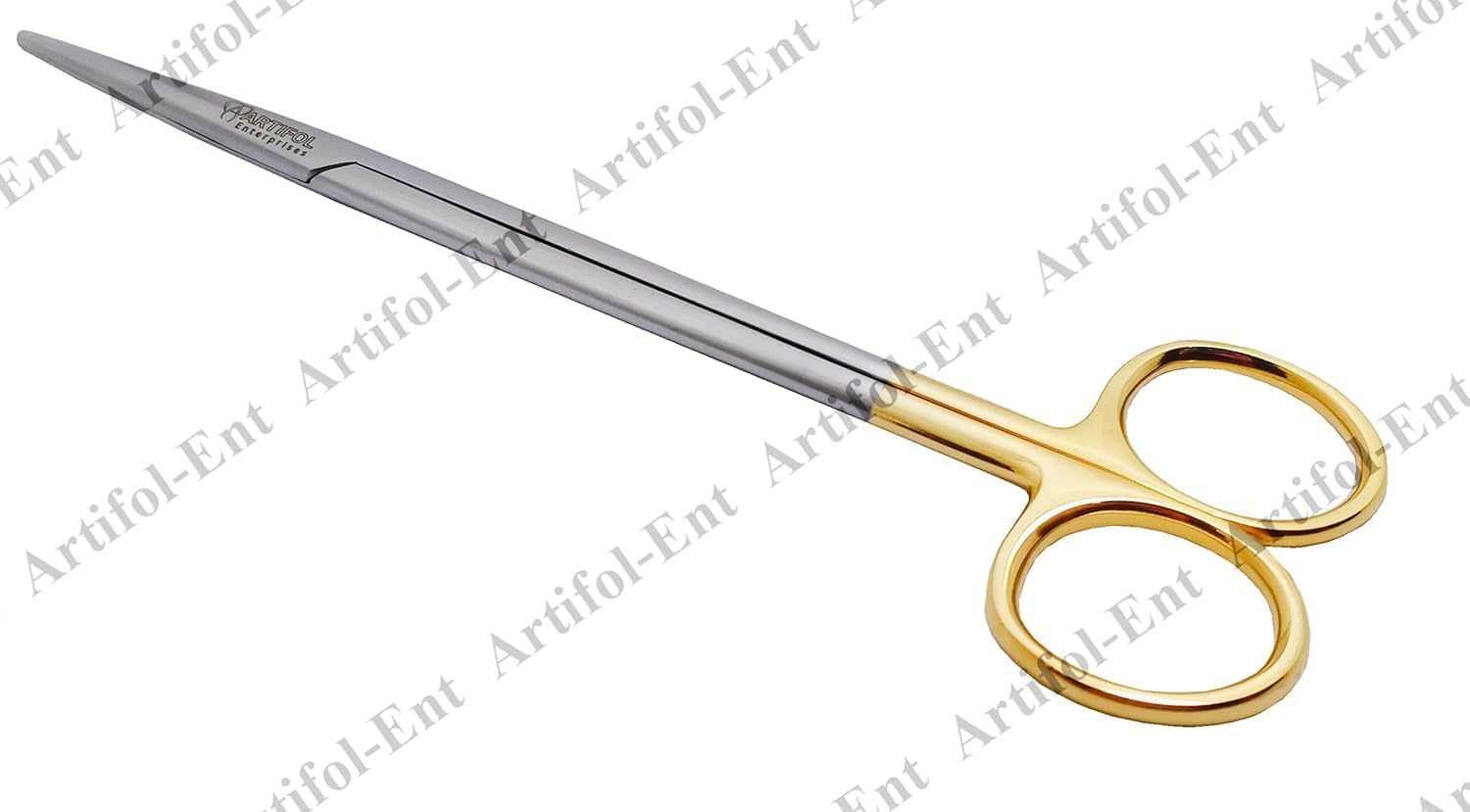 TC Metzenbaum Scissors – 18 cm Straight | Tungsten Carbide Reinforced Cutting Edges for Long-Lasting Sharpness | Stainless Steel Scissors | Durable, Reusable & Autoclavable #113910621