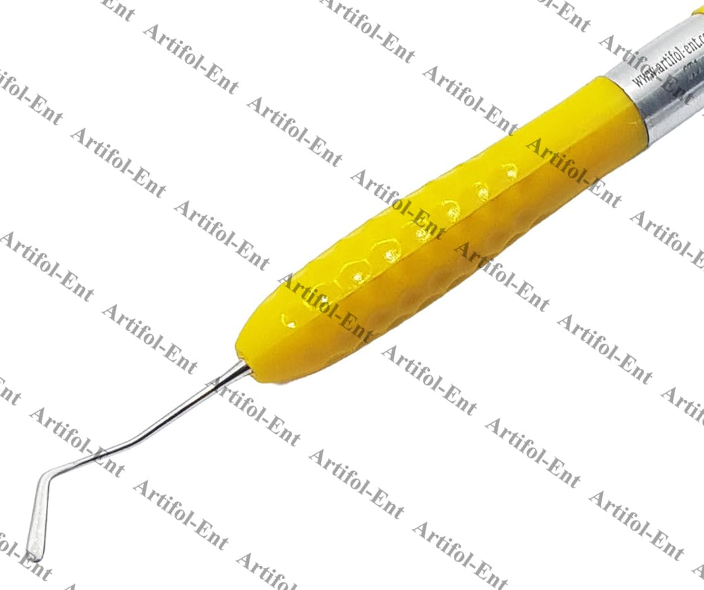 CT1 Dental Composite Resin Filling Instruments – 17 cm (3 Pcs Set)  Double-Ended Precision Tips | Yellow Silicone Handles | #CT1