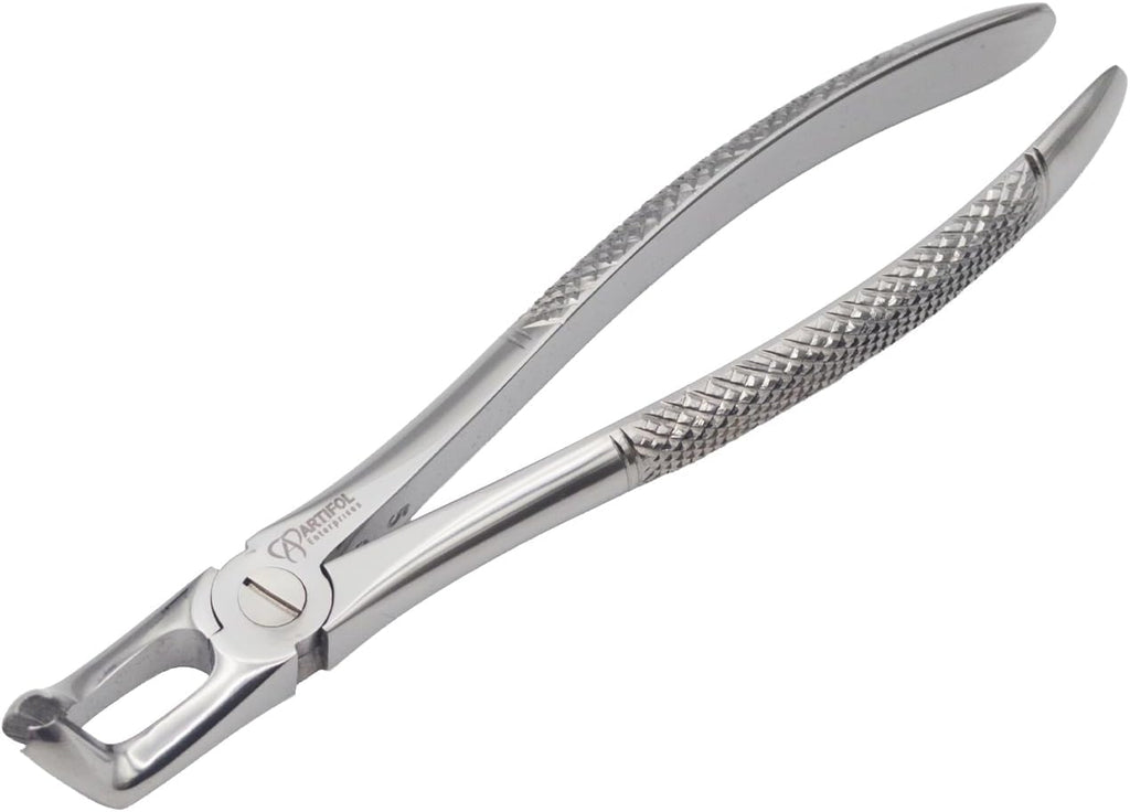 Lower Molar Extraction Forceps 79 – Precision Dental Extraction Instrument | Anatomically Shaped Beaks, Stainless Steel, Ergonomic Grip | Reusable Dental Tool #FX79