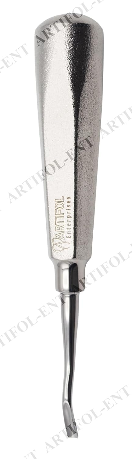 Elite Friedman Root Elevator 4mm Curved | High-Tensile AISI Surgical Stainless Steel | Master-Series Technical Edition | Engineered for Advanced Luxation and Precision Fragment Retrieval #E31F