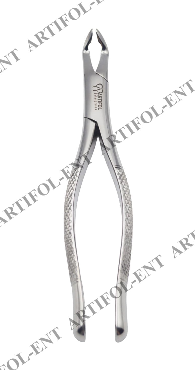 Lower Molar Apical Extraction Forceps 222IS – Precision Dental Root Extraction Instrument | Stainless Steel, Ergonomic Grip | Reusable Dental Tool #FAF222IS