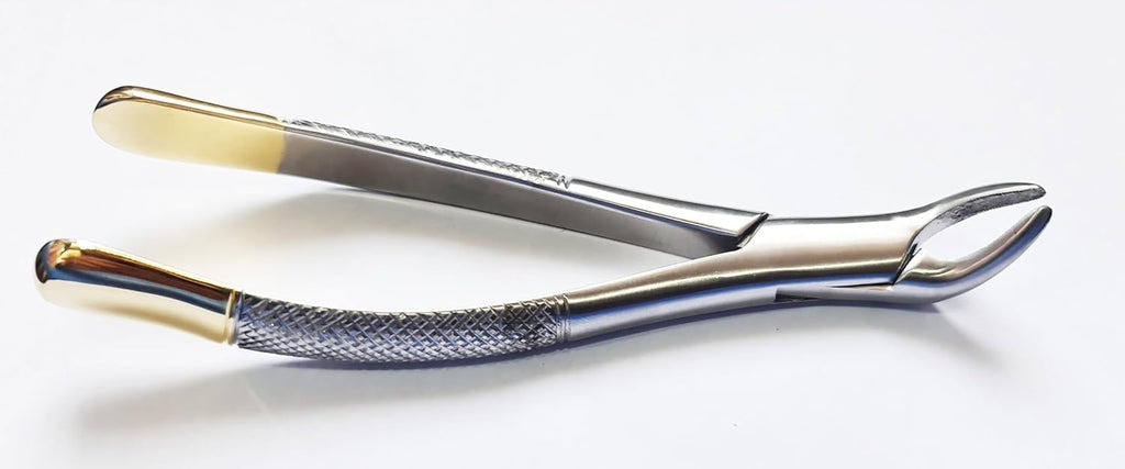 Dental Extracting Forceps 150 & 151 – Tooth Extraction Tools with T/C Layer | Premium Stainless Steel | 2 Pcs Set | Reusable & Autoclavable