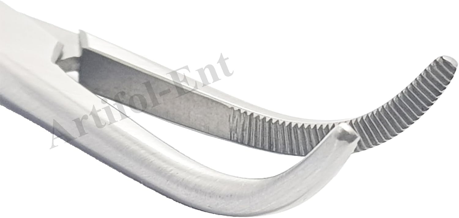 Pinza per arteria Overholt curva – 21,5 cm (3 pezzi) Strumento chirurgico di precisione per una gestione efficace delle arterie | #115910179