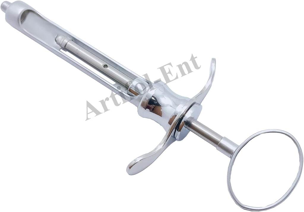 Dental Aspirating Syringe Set – 3 Pcs, 1.8 mL Capacity | One-Ring Design with Finger Rests for Precision & Comfort #AE-4350