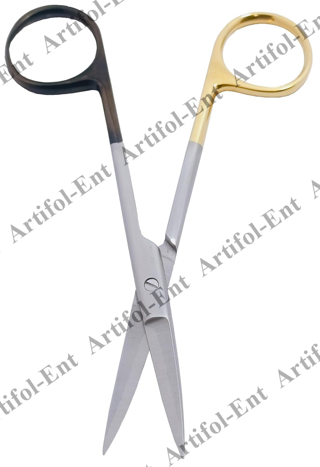 Master-Pack: 2 Pieces TC Iris Micro "Super-Cut" Scissors 11.5 cm Curved – Elite Tungsten Carbide + Razor-Edge System | Professional High-Density Stainless Steel #113910720