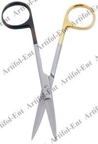 Master-Pack: 2 Pieces TC Iris Micro "Super-Cut" Scissors 11.5 cm Curved – Elite Tungsten Carbide + Razor-Edge System | Professional High-Density Stainless Steel #113910720
