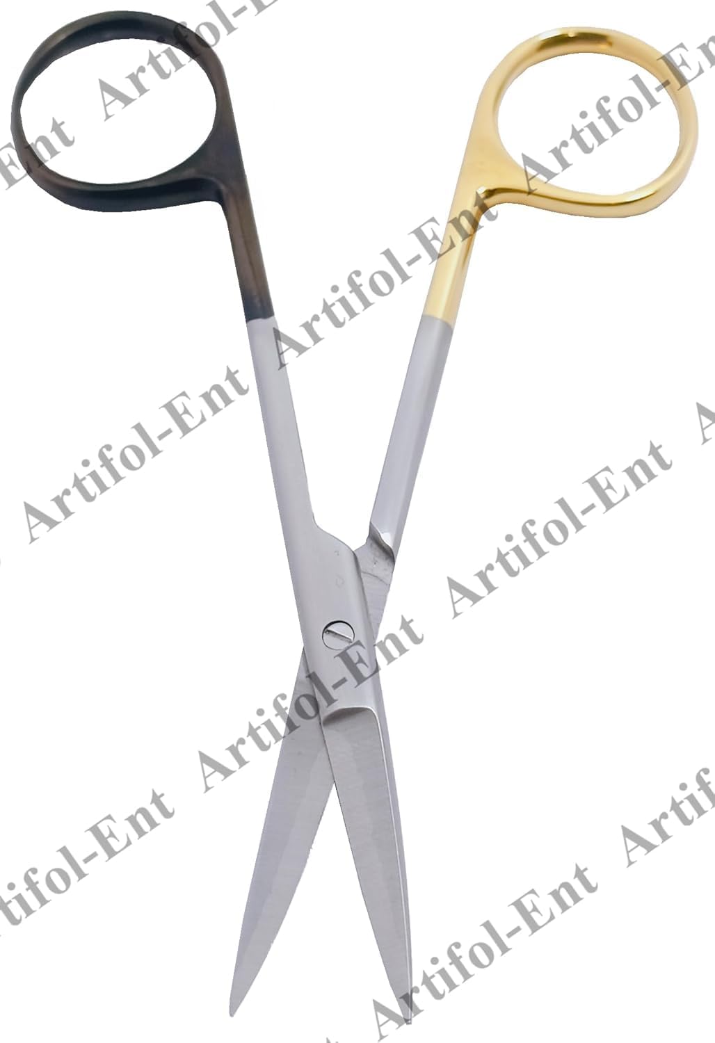 Master-Pack: 2 Pieces TC Iris Micro "Super-Cut" Scissors 11.5 cm Curved – Elite Tungsten Carbide + Razor-Edge System | Professional High-Density Stainless Steel #113910720