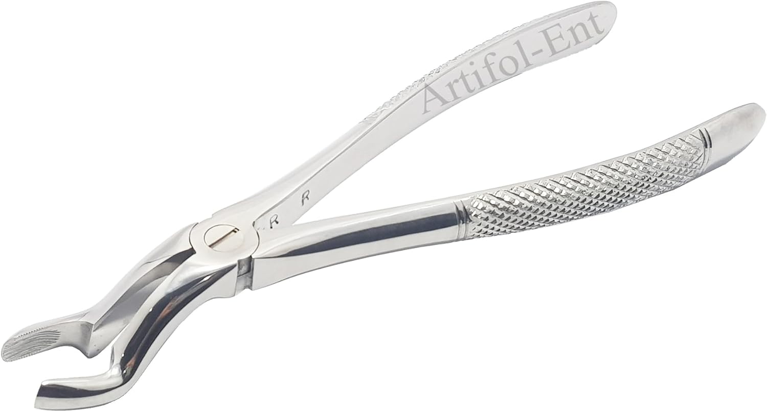 Upper 3rd Molars Extraction Forceps #67A – Premium Stainless Steel Forceps for Removing Upper Third Molars & Wisdom Teeth – Tooth Extraction Instrument – Reusable, Autoclavable Tool # FX67A