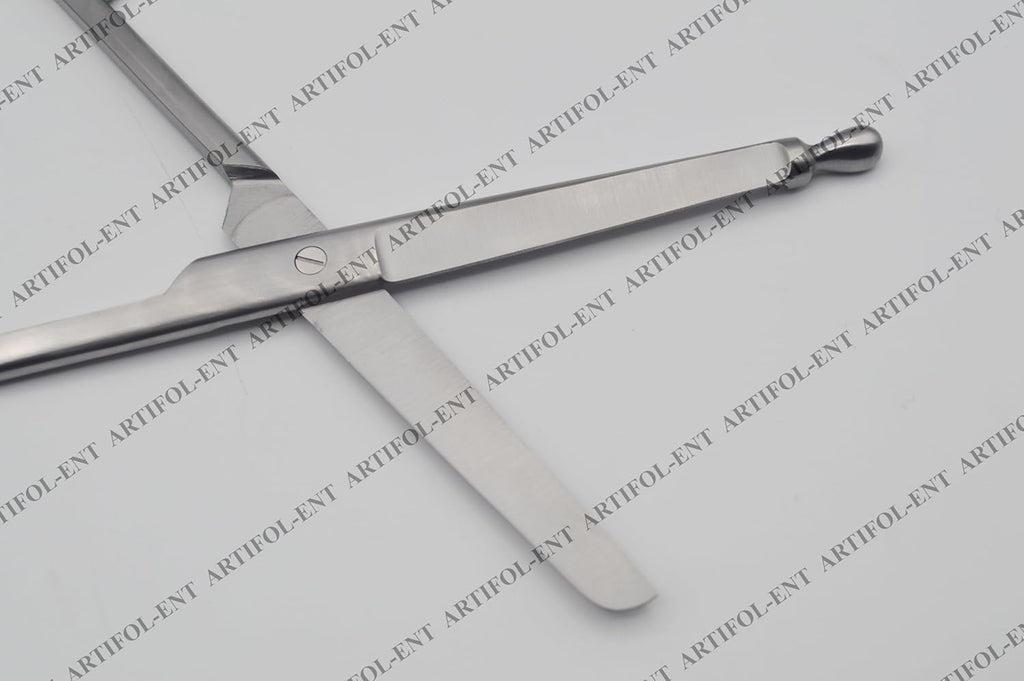 Professional Enterotomy & Dissecting Scissors 21 cm Straight – Probe-Tip Safety Design | Elite High-Density Stainless Steel | Precision Surgical Instrument #113910296