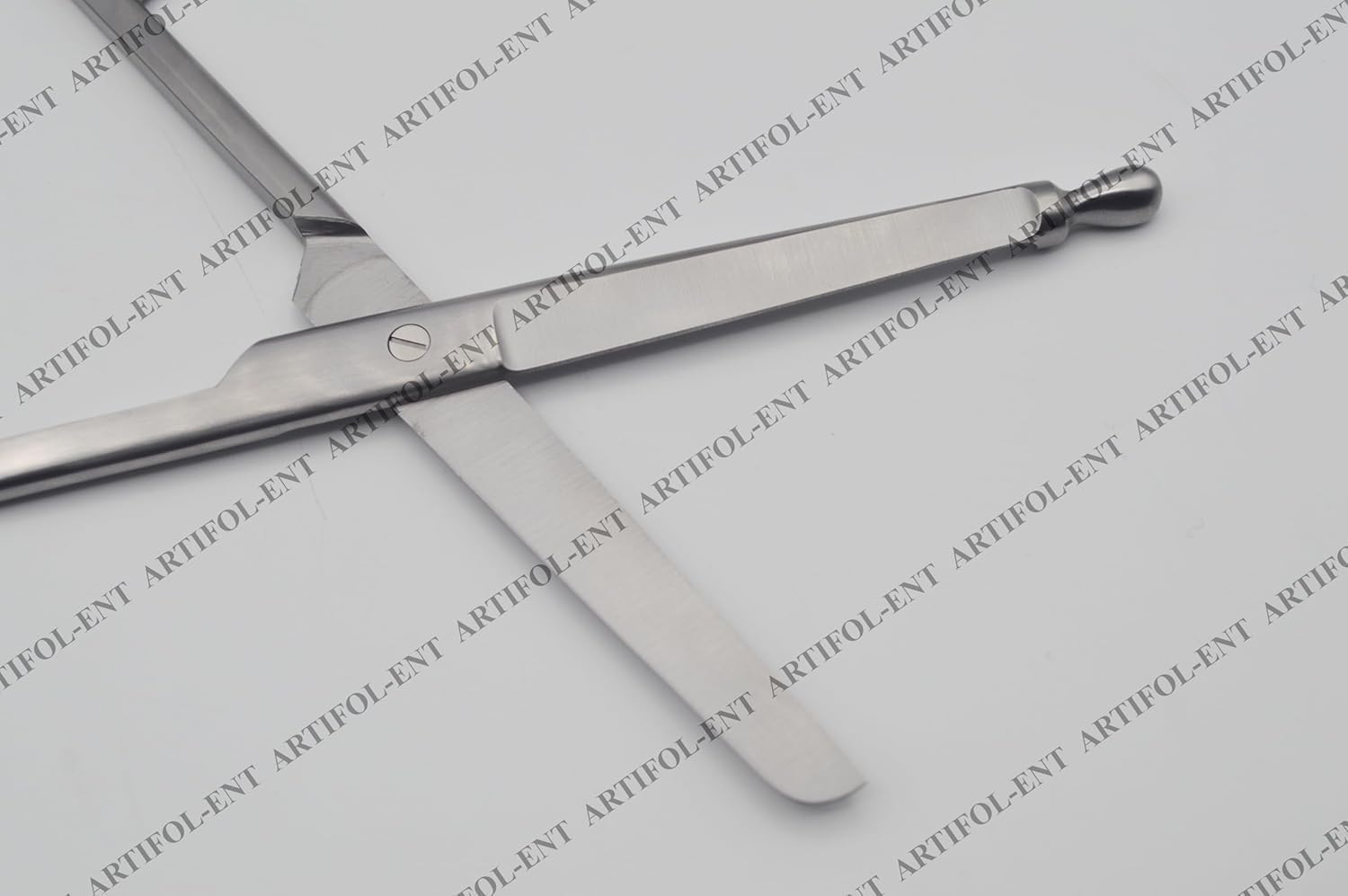 Professional Enterotomy & Dissecting Scissors 21 cm Straight – Probe-Tip Safety Design | Elite High-Density Stainless Steel | Precision Surgical Instrument #113910296