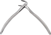 European Style Root Extraction Forceps – Deep-Reach Serrated Beaks | Premium Surgical Stainless Steel | Precision Fragment Retrieval & Sub-Gingival Root Management #FX74
